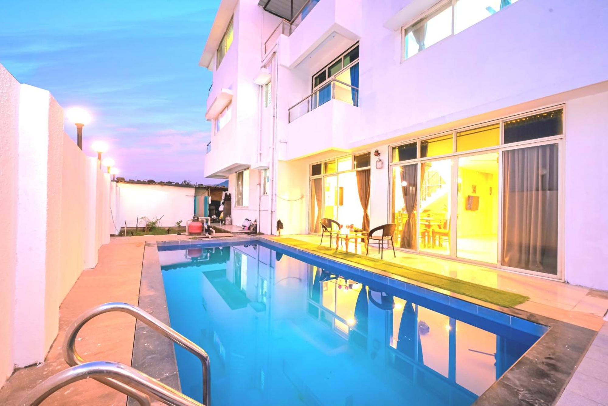 Empyrean Stay II 6Bhk Big Daddy Villa Ll Ac II Pvt Pool II Terrace View II Lux Lonavala Bagian luar foto